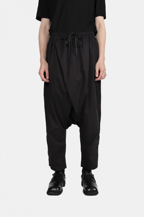 パンツ JOE CHIA CROSS DRAPE DROP CROTCH PANTS JOE CHIA22S PA09B Cross Drape Drop Crotch - IMMENSE.TW