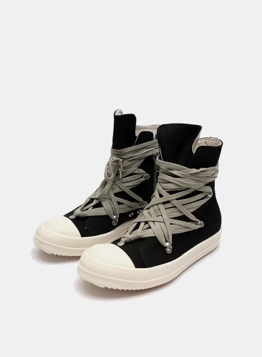 Rick Owens DRKSHDWDU02E7809 MEGALACE SNEAKS - IMMENSE.TW