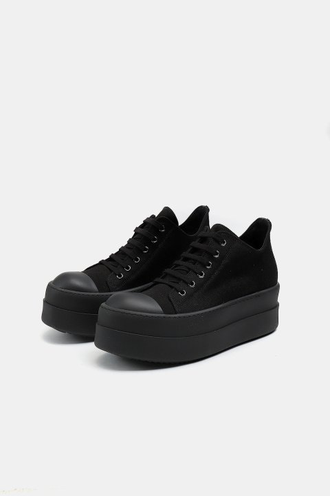 Rick Owens DRKSHDWDU01E3832 DOUBLE BUMPER LOW SNEAKS - IMMENSE.TW
