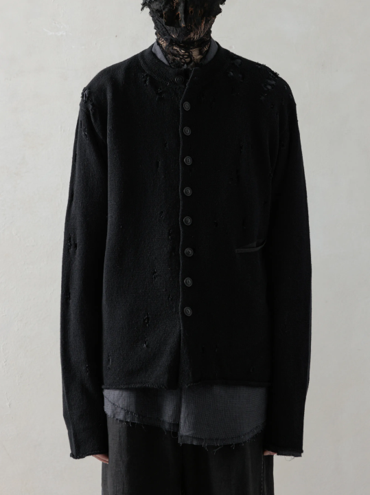 y*y様 Professor.E 25SS Aged Knit Jacket 完 Professor. E25SS｜Aged Knit Jacket - IMMENSE.TW