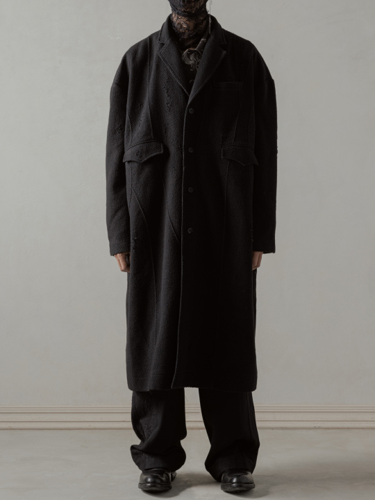 Professor. E24FW｜Age Wool Coat - IMMENSE.TW