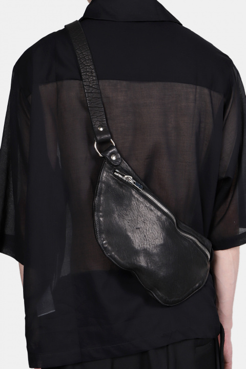 GUIDI ボディバッグ Q100 ブーツ グィディ GUIDI(グイディ) - -Q100- SOFT HORSE FULL GRAIN BELT-BAG-Amanojak.