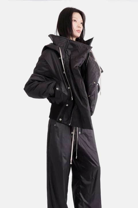 Rick Owens DRKSHDWDS02E7731 CROPPED ALICE PARKA - IMMENSE.TW