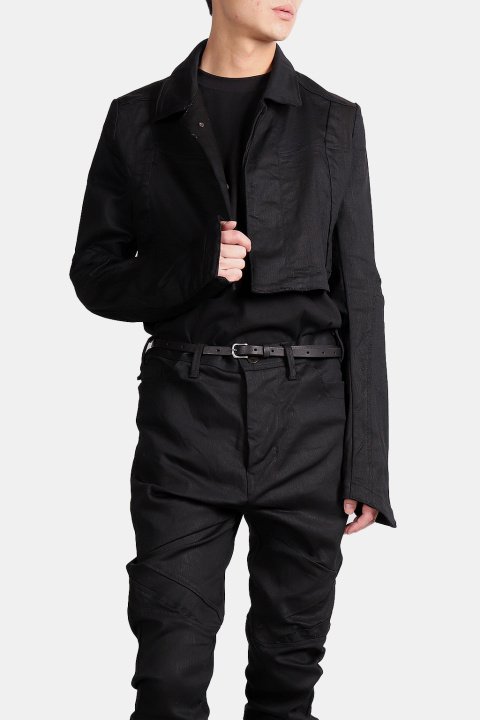 ジャケット・アウター julius prism denim cropped jacket JULIUS_7857BLM1 / Prism Denim Cropped Jacket - IMMENSE.TW