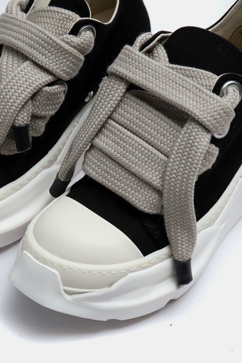 Rick Owens DRKSHDWDS02E7845 JUMBOLACE ABSTRACT LOW SNEAKS - IMMENSE.TW