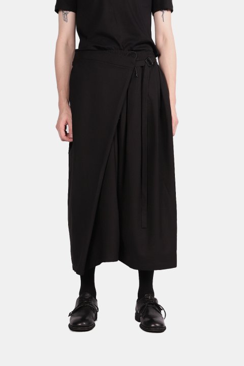 JOE CHIA パンツ JOE CHIA - PLEATED AMPLE WIDE PANT - デュアルサイド ポケット